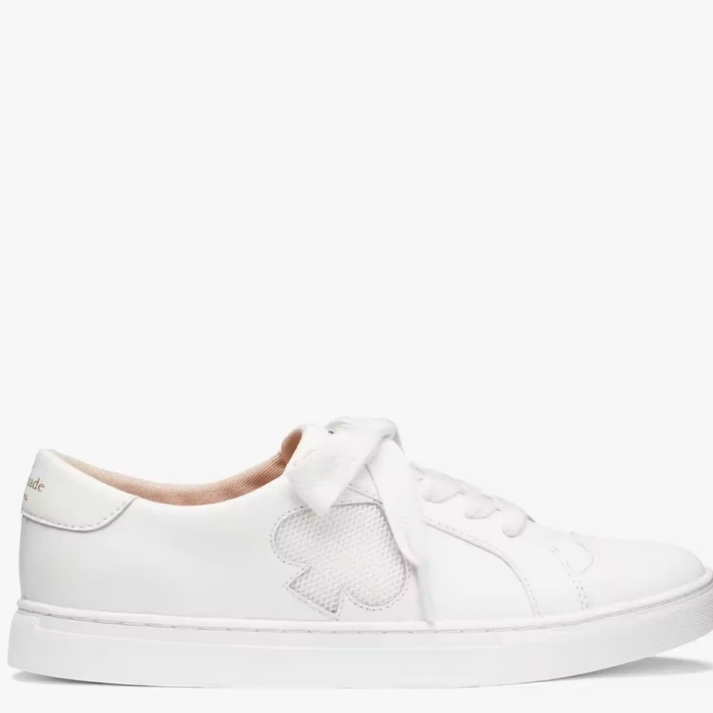 Kate Spade White Fez Shoes